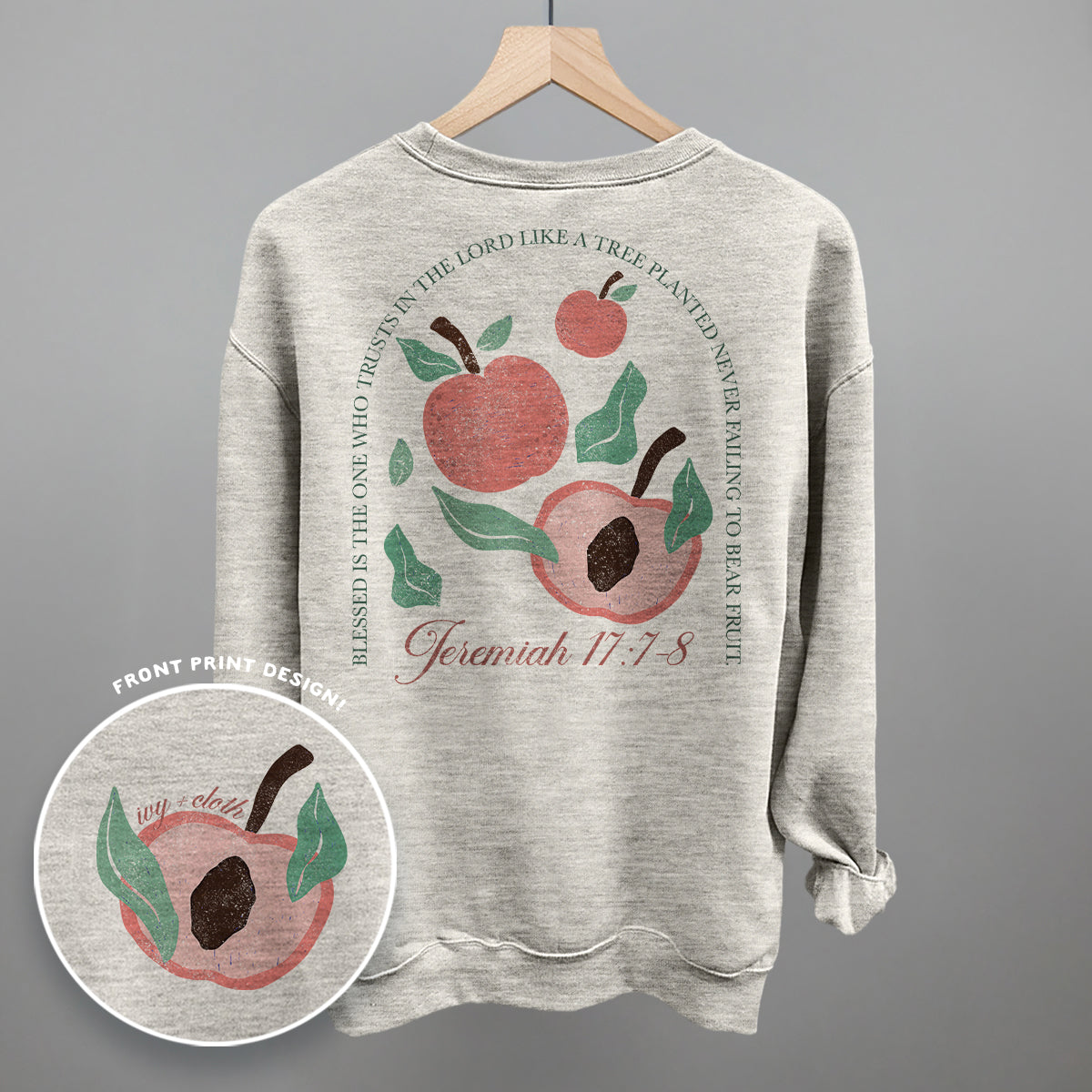 Trusts In The Lord Peaches (Back Print)