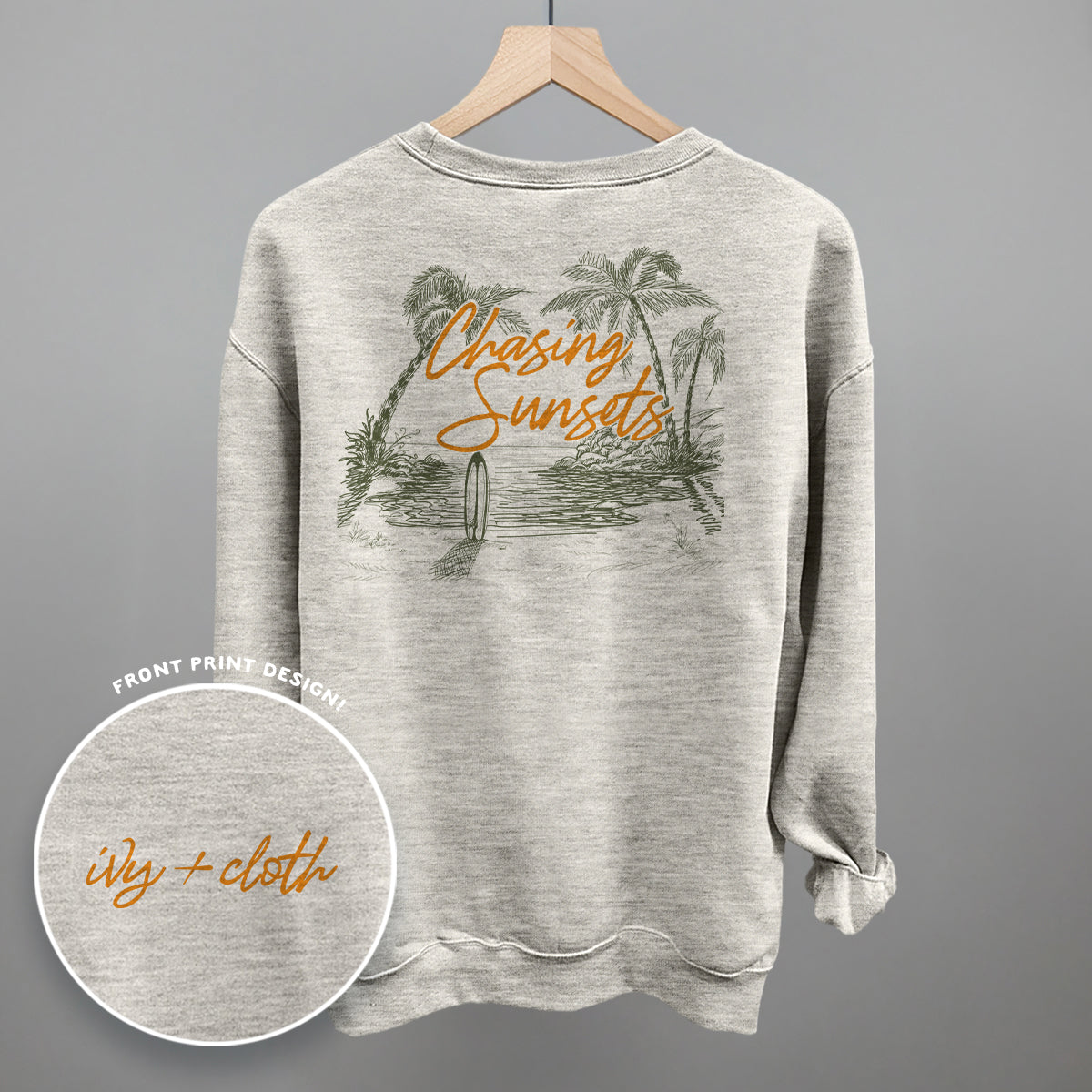 Chasing Sunsets (Back Print)