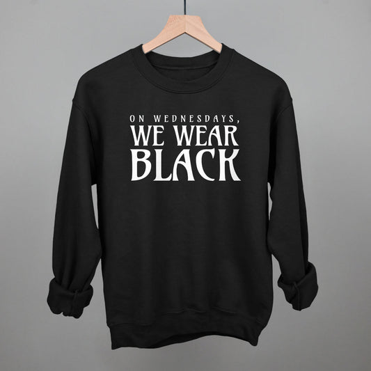 On Wednesdays, We Wear Black