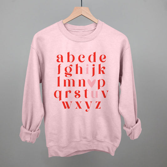 I Heart U Alphabet
