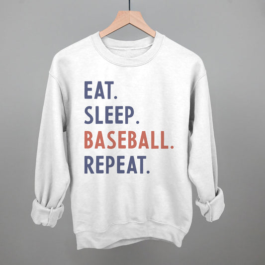 Eat Sleep Baseball Repeat