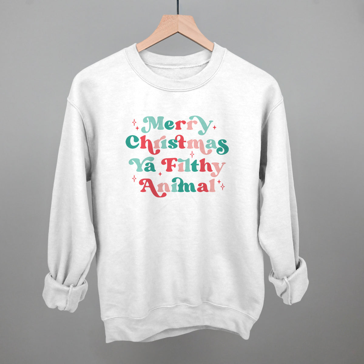 Merry Christmas Ya Filthy Animal Colorful