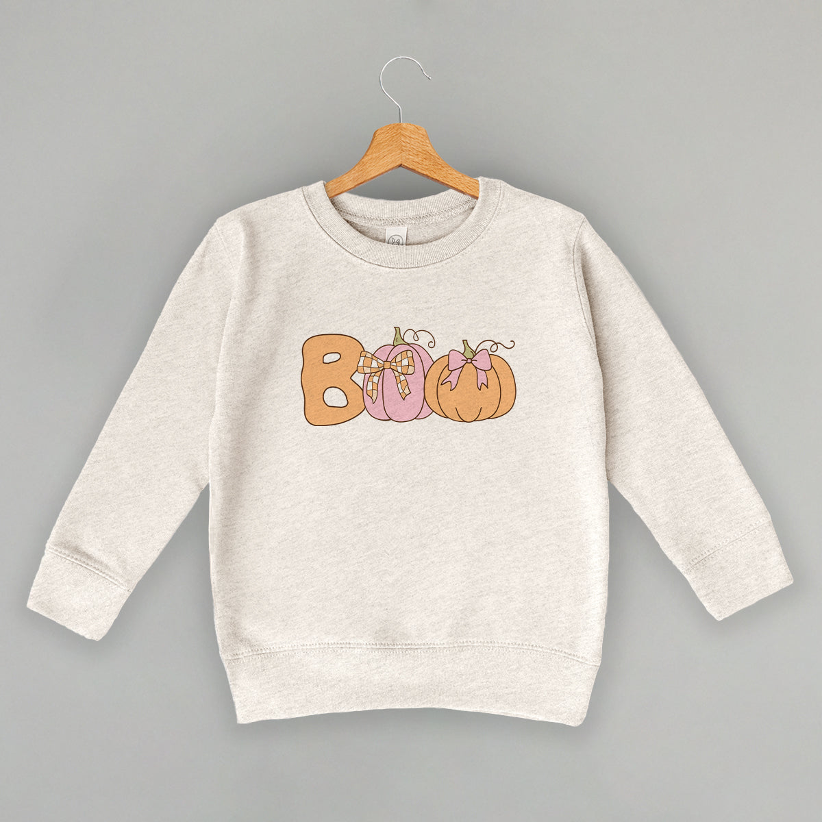Boo (Pumpkins + Bows) (Kids)