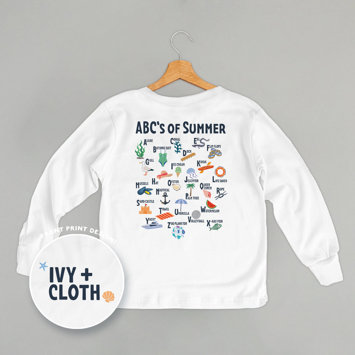 ABC's of Summer (Kids Back Print)