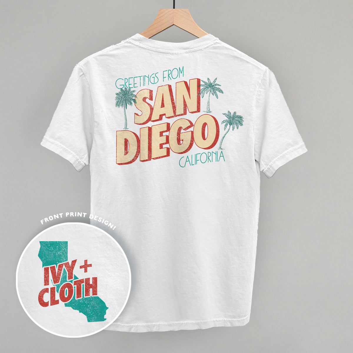 Greetings From San Diego (Back Print)