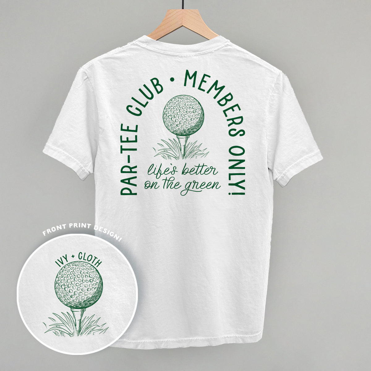 Par-Tee Club (Back Print)