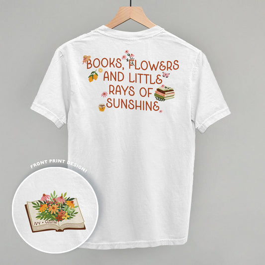 Books, Flowers and Sunshine (Back Print)