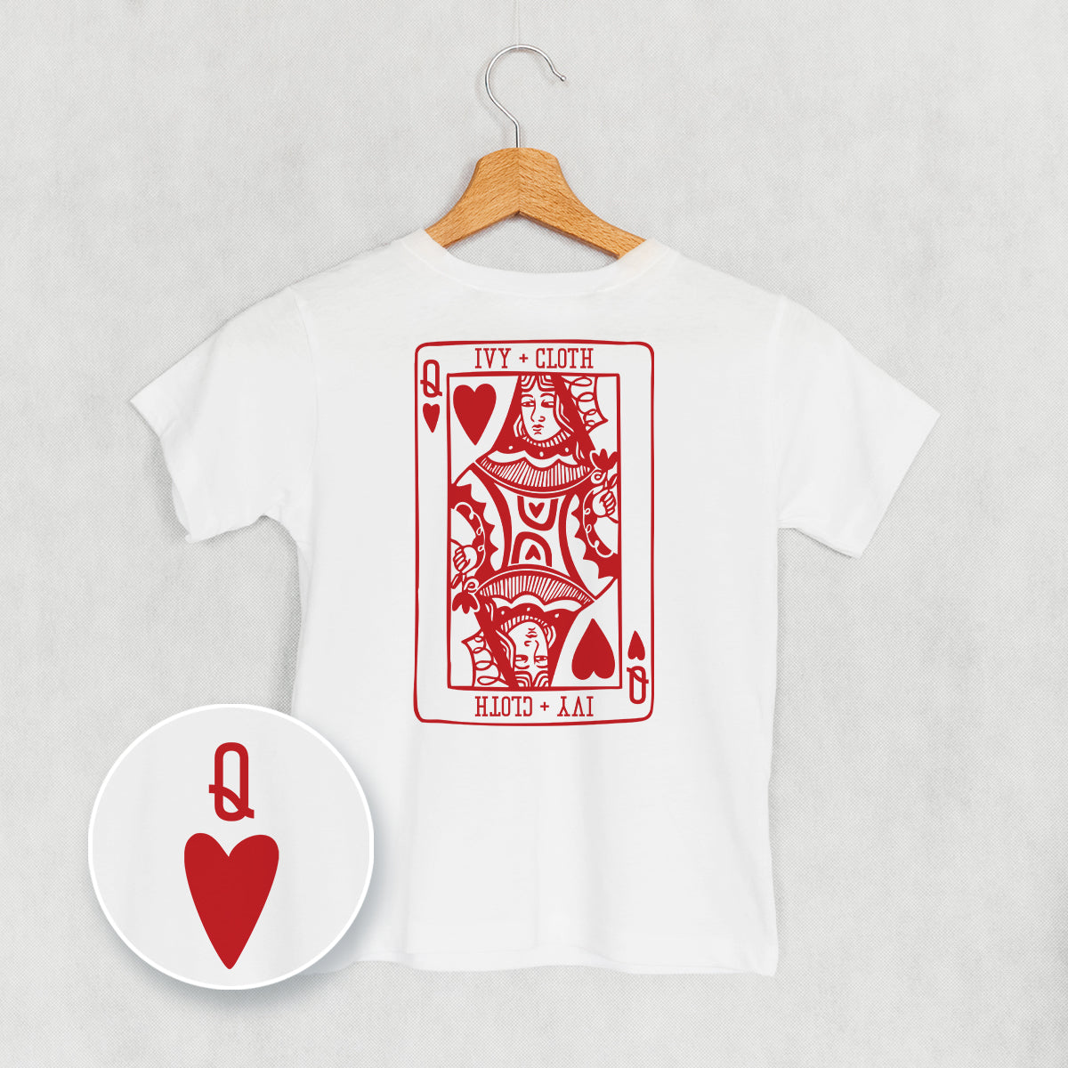 Queen Of Hearts (Kids Back Print)