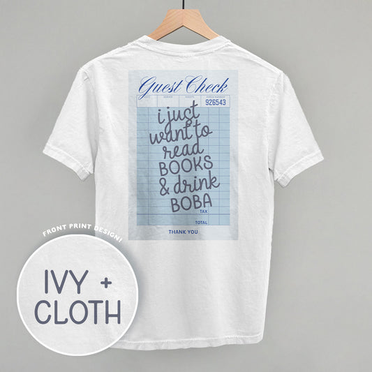 Books & Boba (Back Print)