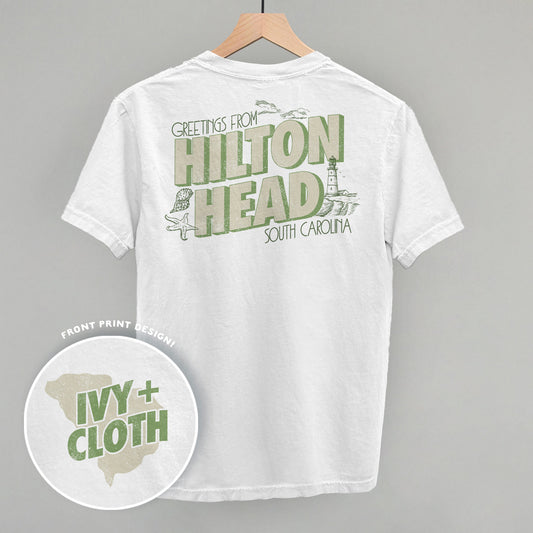 Greetings From Hilton Head (Back Print)