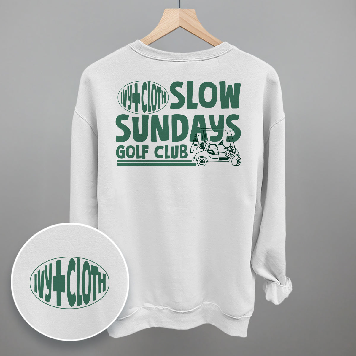 Slow Sundays Golf Club (Back Print)