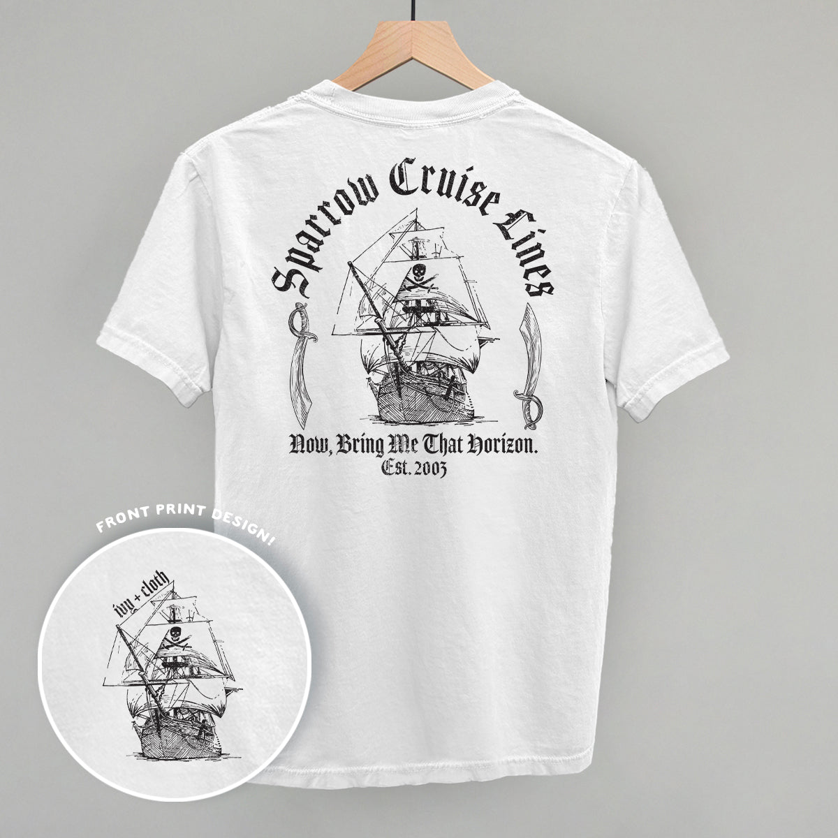 Sparrow Cruise Lines (Back Print)