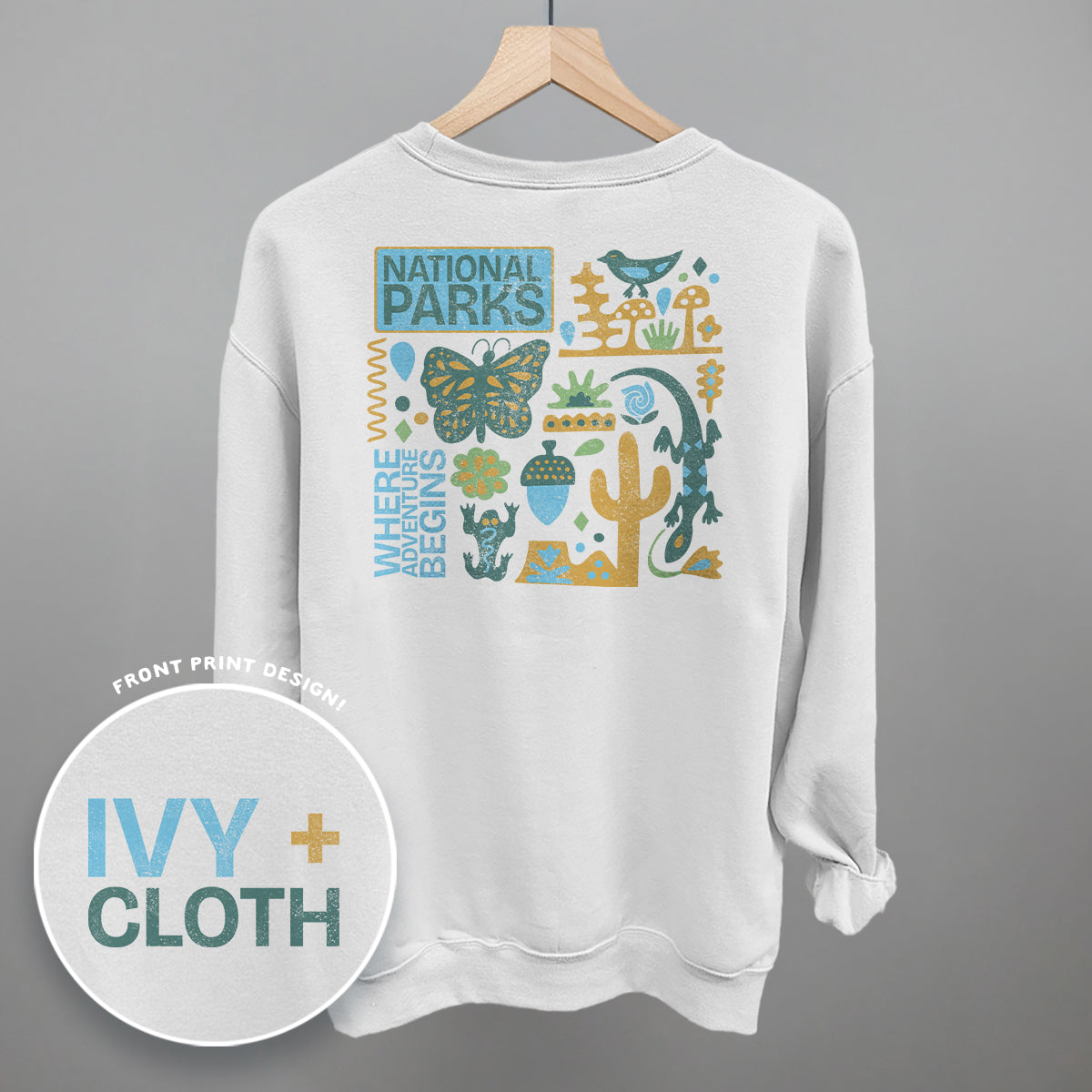 National Parks Doodles (Back Print)