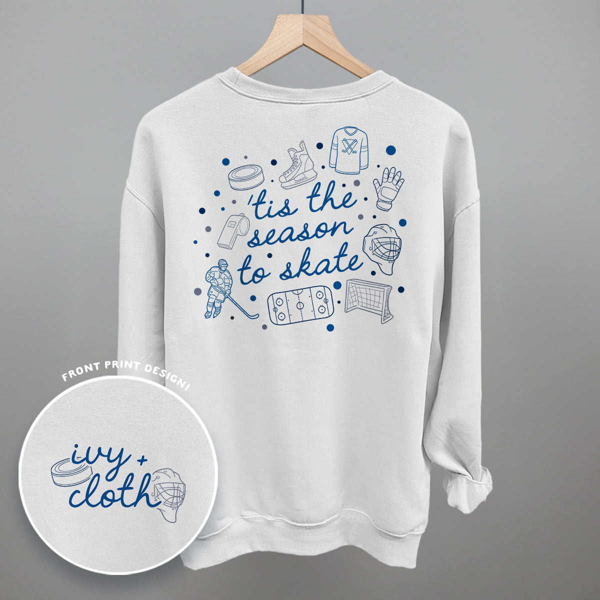 Tis The Season To Skate (Back Print)