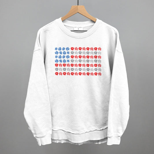 Flower American Flag