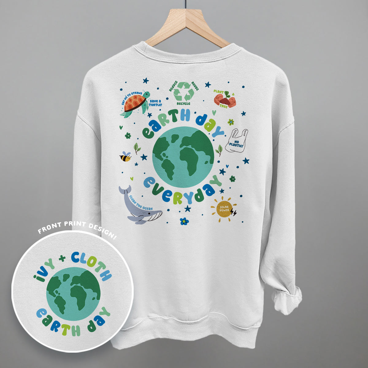 Earth Day Everyday Doodles (Back Print)