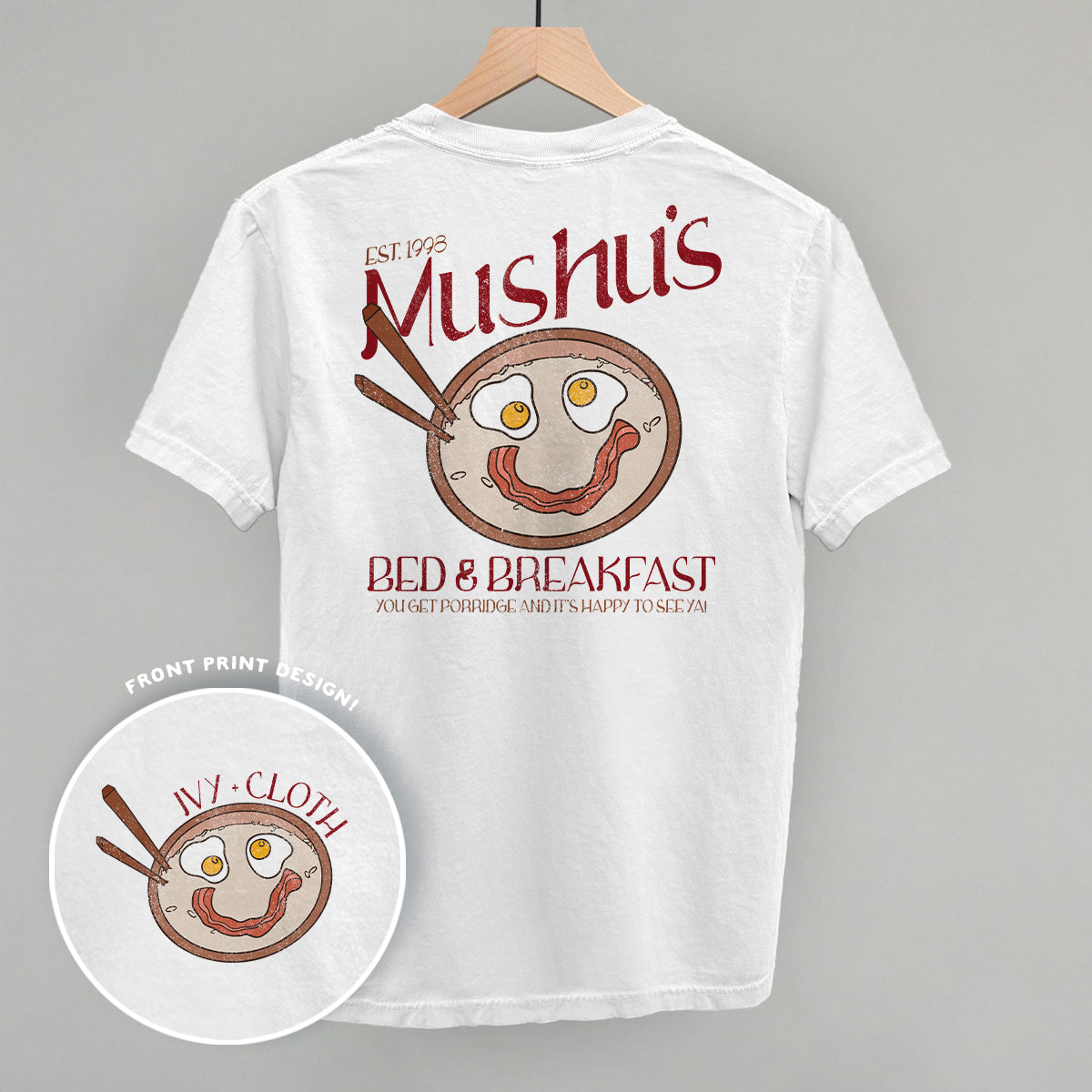 Mushu's Bed & Breakfast (Back Print)