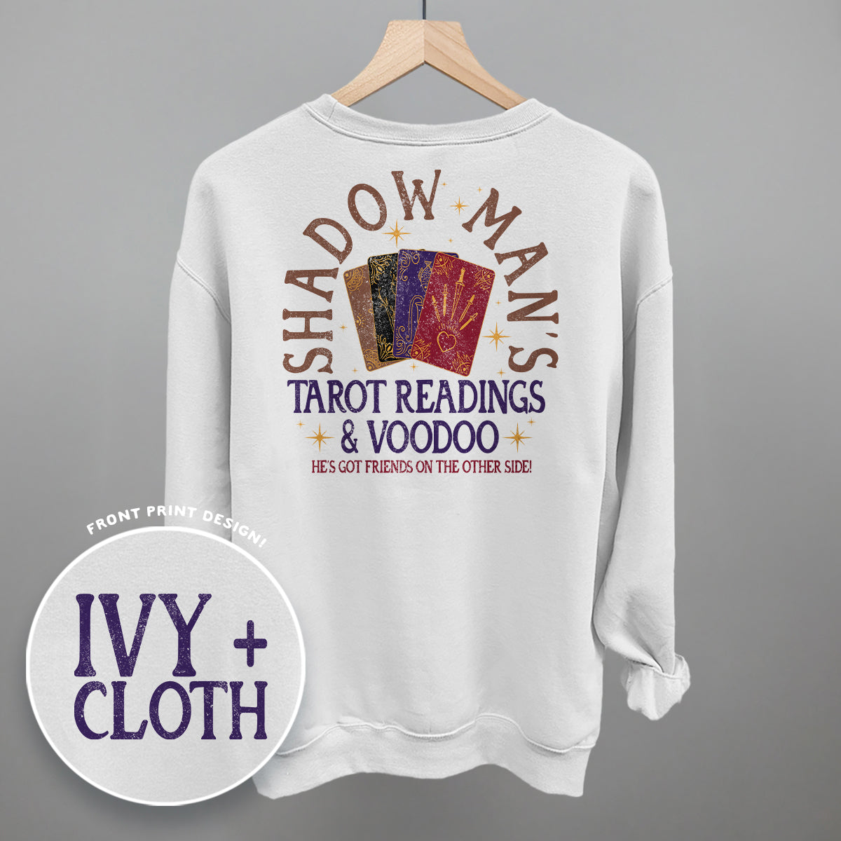 Shadow Man's Tarot Readings (Back Print)