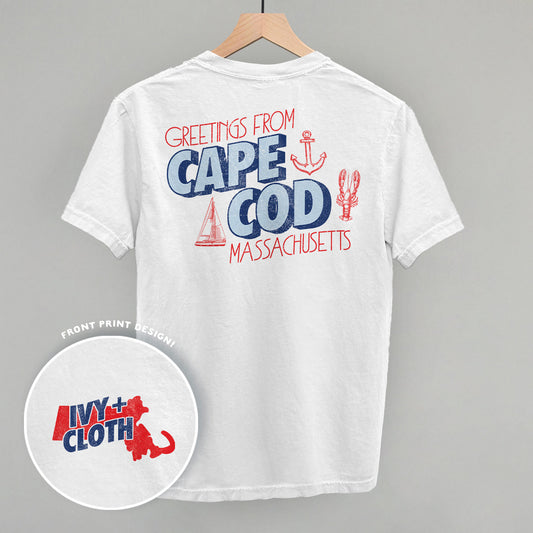 Greetings From Cape Cod (Back Print)