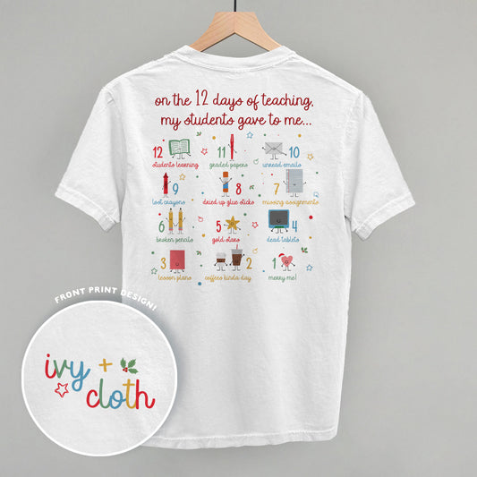 12 Days Of Teaching (Back Print)