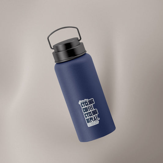 Saturday Cycling and Coffee (Decal)