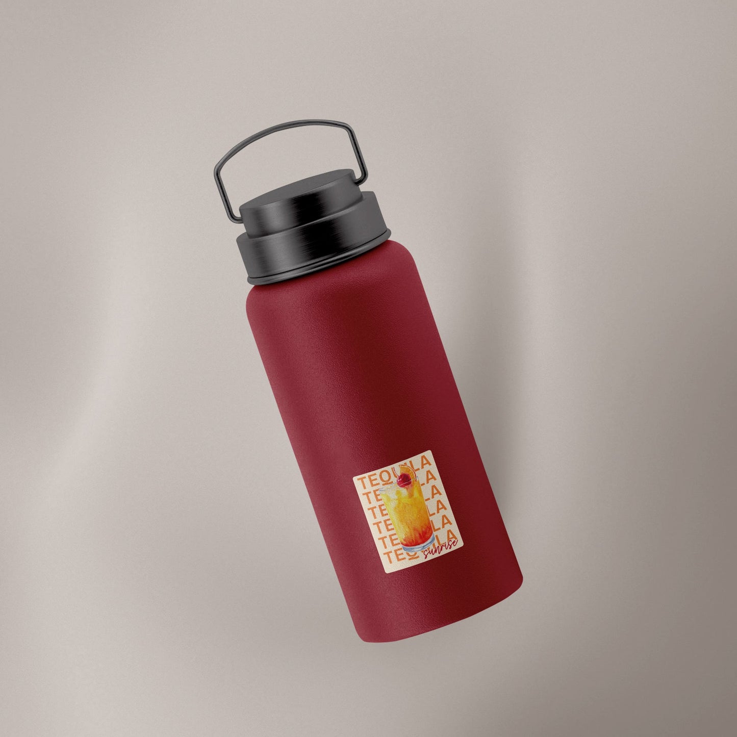 Tequila Sunrise (Decal)