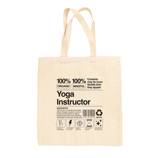 Yoga Instructor Tote Bag