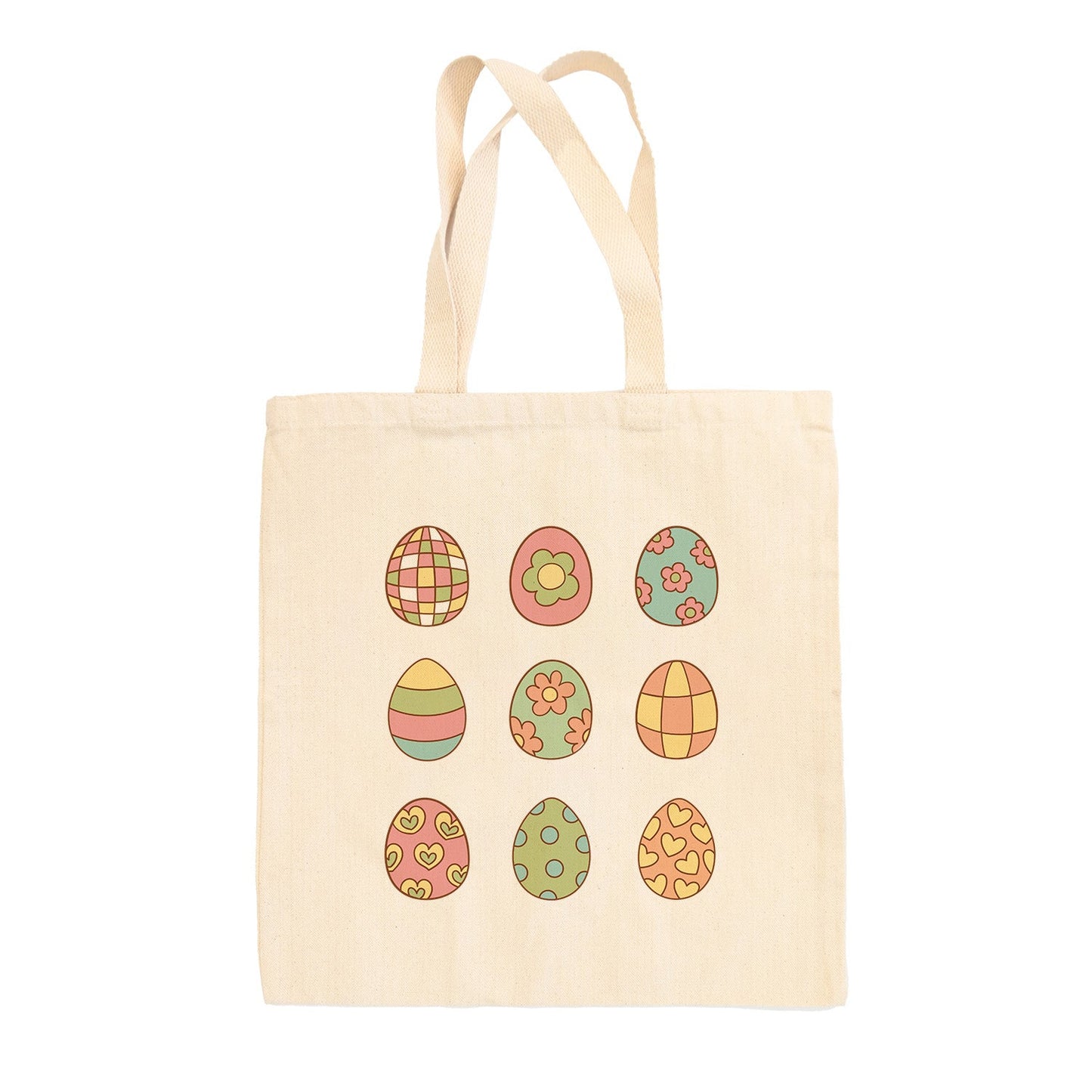 Groovy Easter Eggs Tote Bag