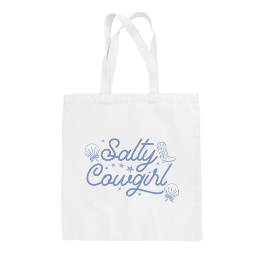 Salty Cowgirl Tote Bag