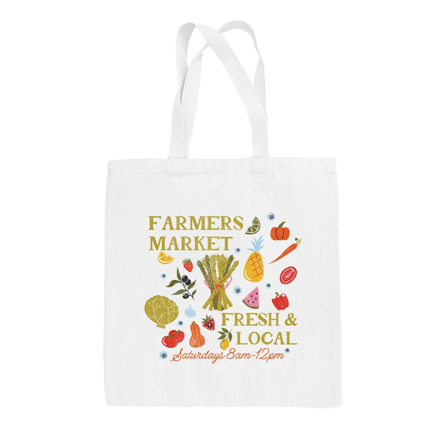 Fresh & Local Farmers Market Tote Bag