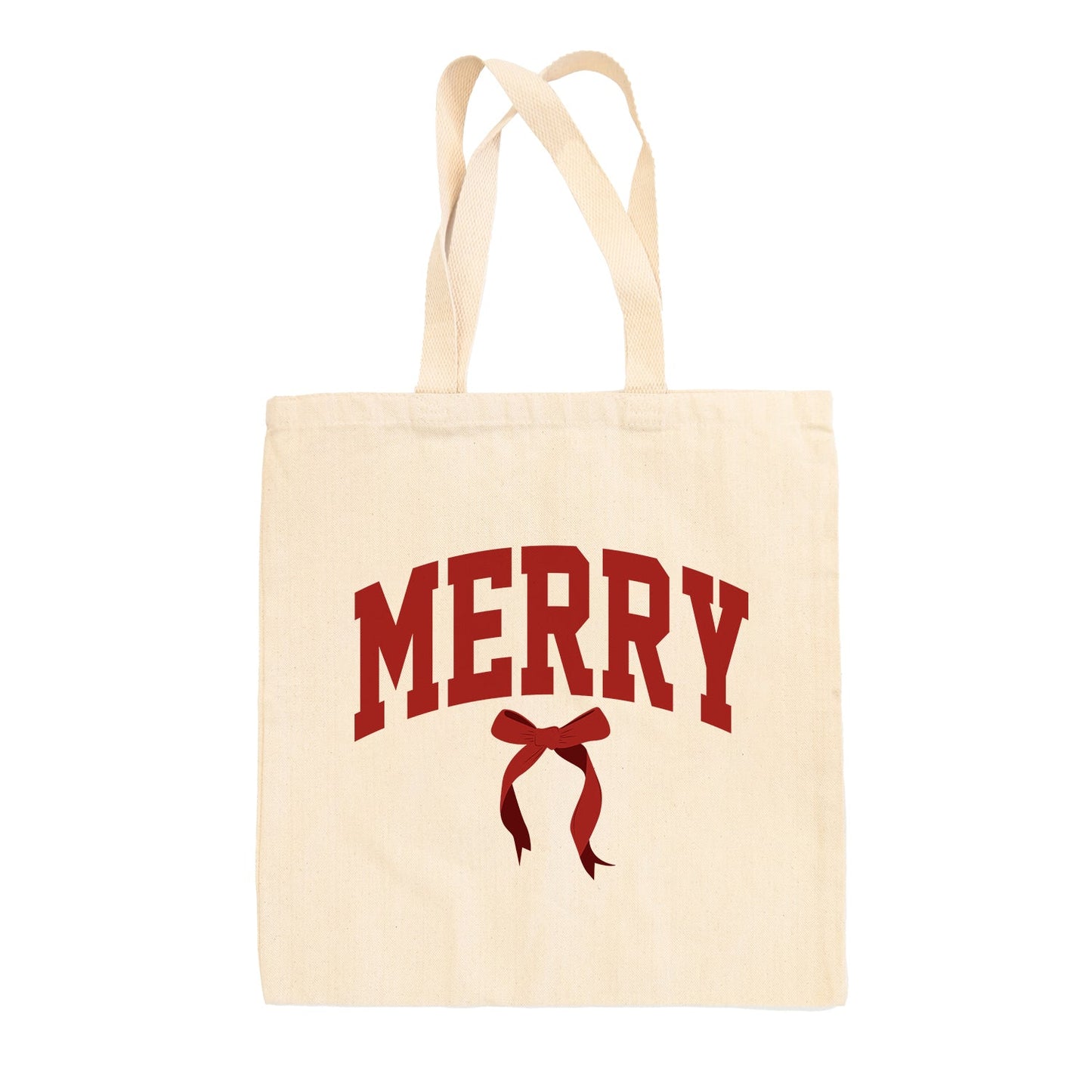 Merry Arch + Bow Tote Bag