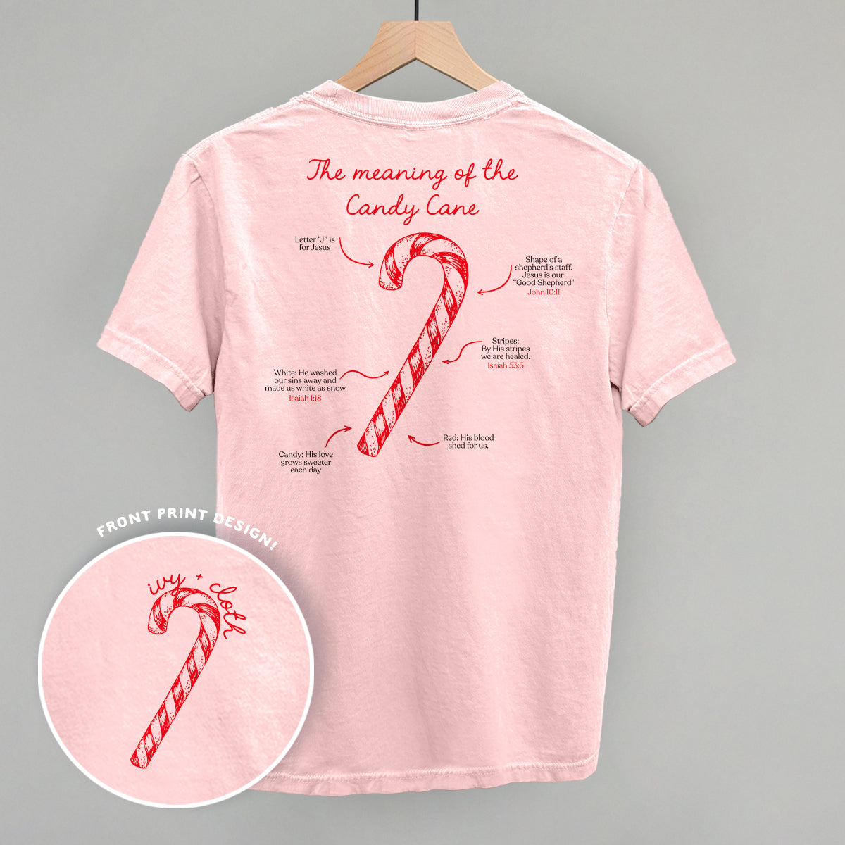 The Meaning Of The Candy Cane (Back Print)