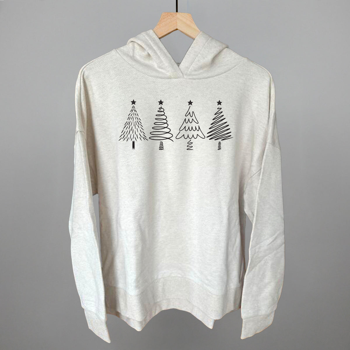 Christmas Tree Doodles (Black)