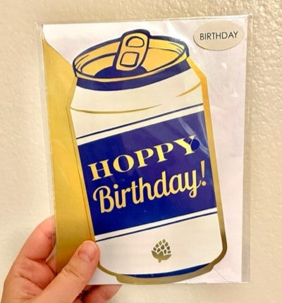 Hoppy Birthday Card