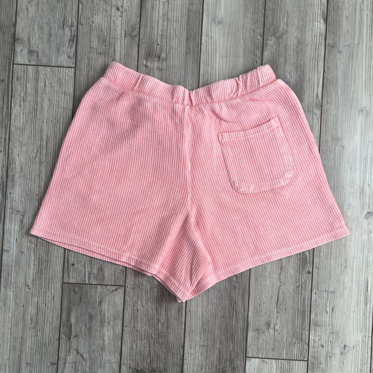 Blossom Pink Corded Shorts