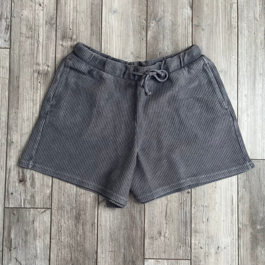 Smoke Corded Shorts