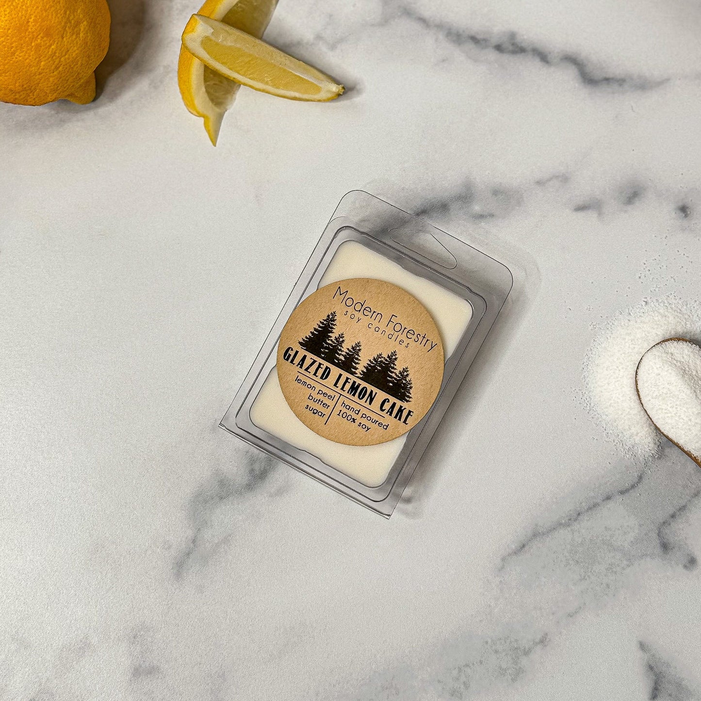 Glazed Lemon Cake Candle