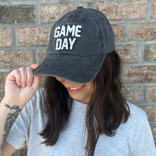 Game Day Chenille Patch Hat