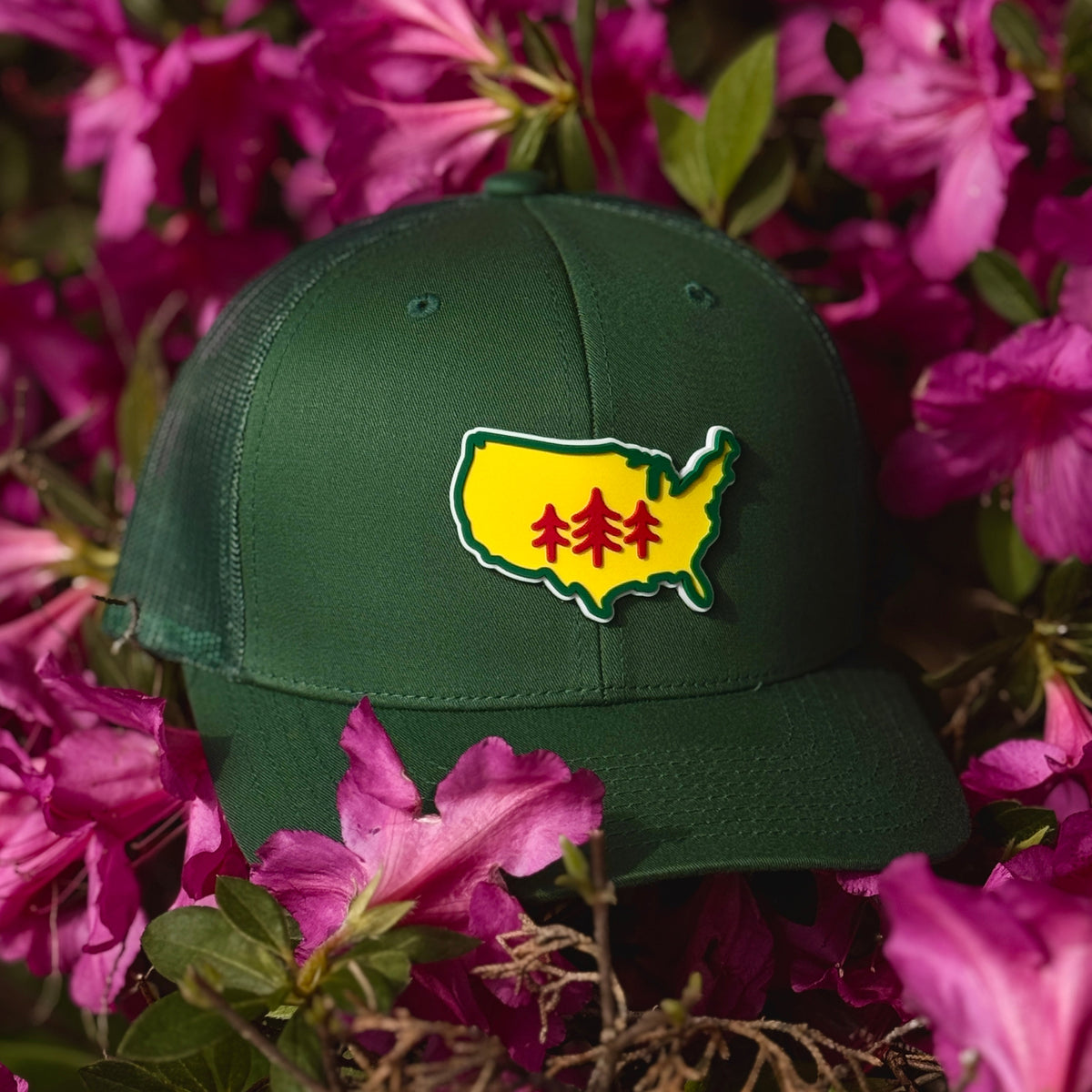 USA TriPine Trucker Hat