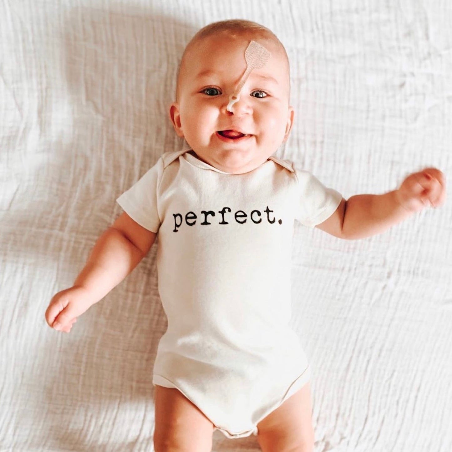 Perfect Organic Cotton Baby Bodysuit
