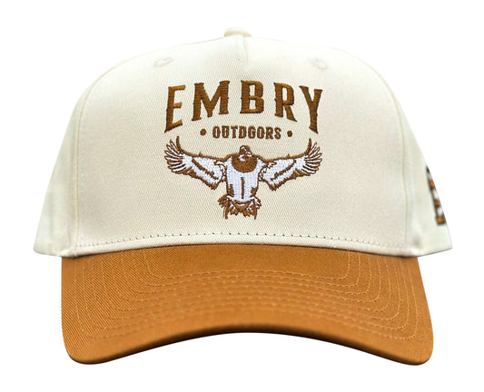 Cream/Amber Flyway Trucker