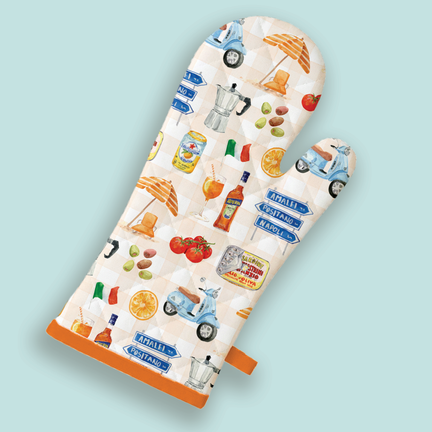 Oven Mitt | Italian Summer