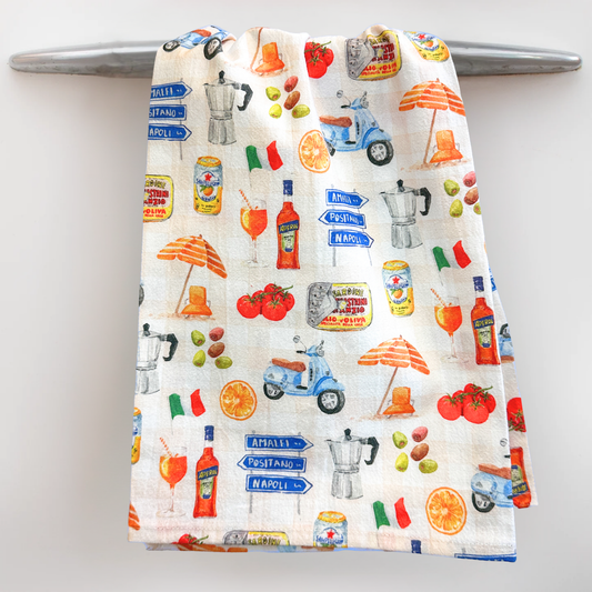Italian Summer Tea Towel