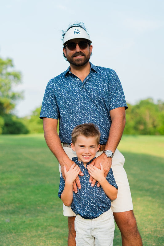 Men’s Polo - Boom Town - Charcoal