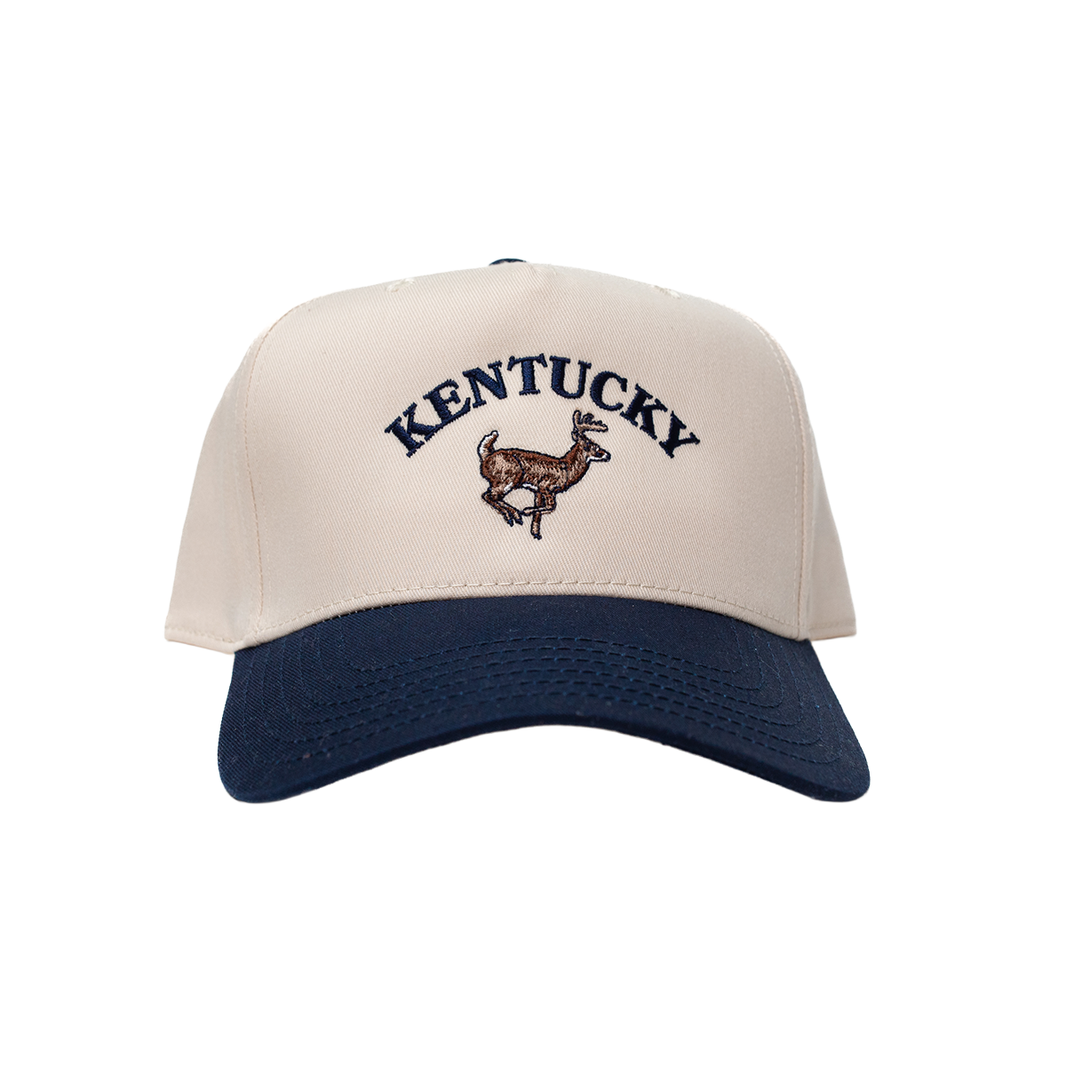 Kentucky Buck Hat ( Navy & Natural )