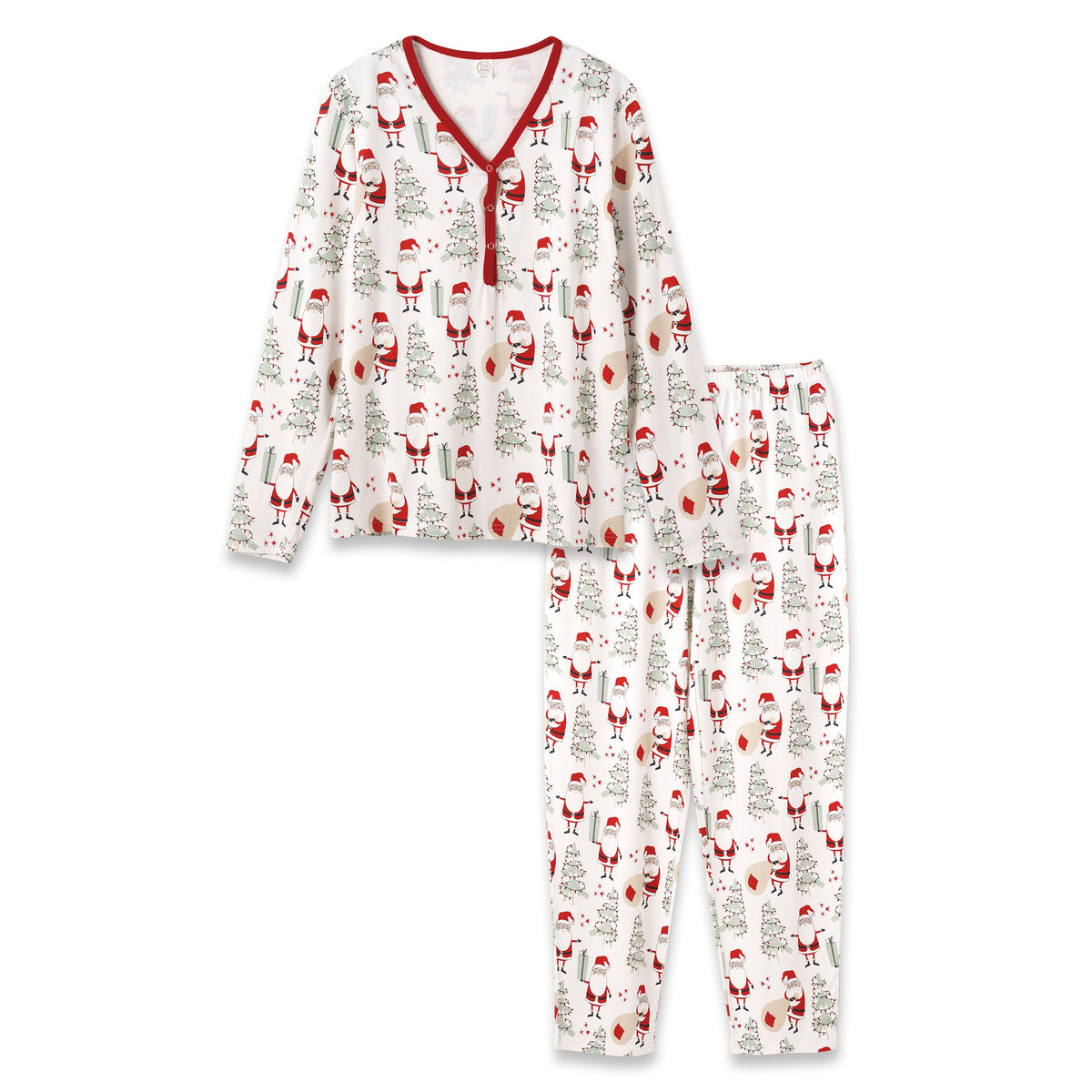 Christmas Santa Bamboo Family Matching Pajama's