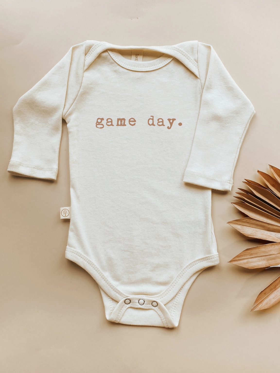 Game Day Organic Bodysuit Long Sleeve