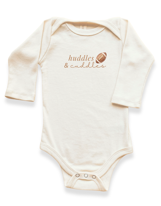 Huddles & Cuddles Organic Bodysuit Long Sleeve