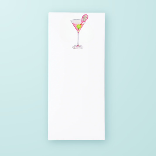 Tennis Martini List Pad
