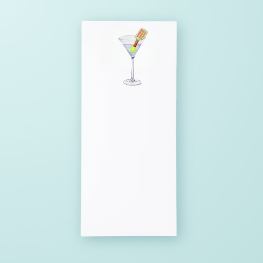 Pickleball Cocktail List Pad